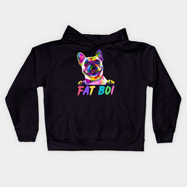 FAT Boi Kids Hoodie by Benny Merch Pearl